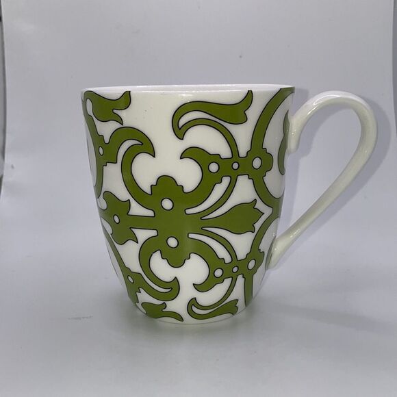 Portfolio OtO Bundle of 4 Bone China Multicolored Coffee Mugs w/Eclectic Designs - Picture 7 of 16